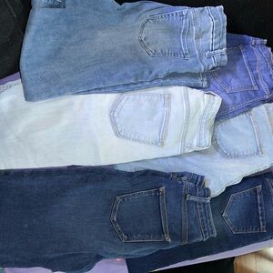 Assorted fashion nova Blue Denim Jeans